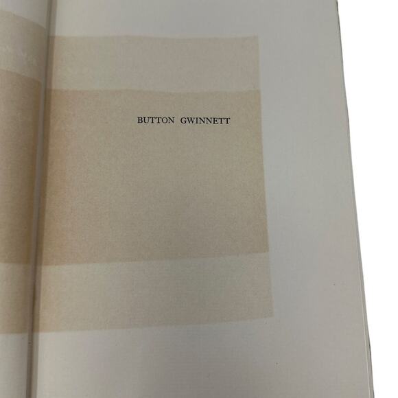 Vintage 1926 Book Button Gwinnett Declaration Independence Numbered 1st Edition - Picture 7 of 9